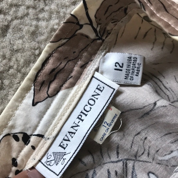 Vintage Evan Picone long circle skirt - Picture 5 of 5